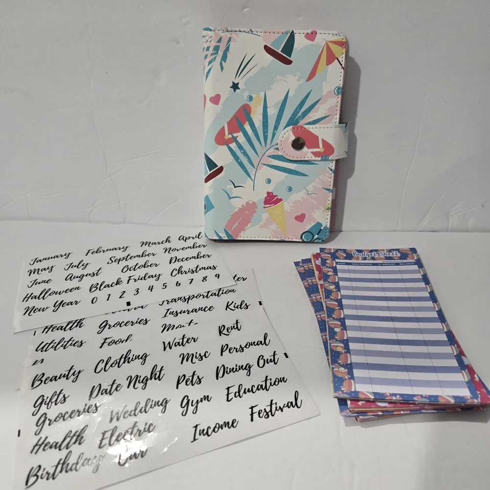 Daily Budget Planner, Savings Envelope Money Organizer, Budget Sheets, Stickers - Picture 1 of 16